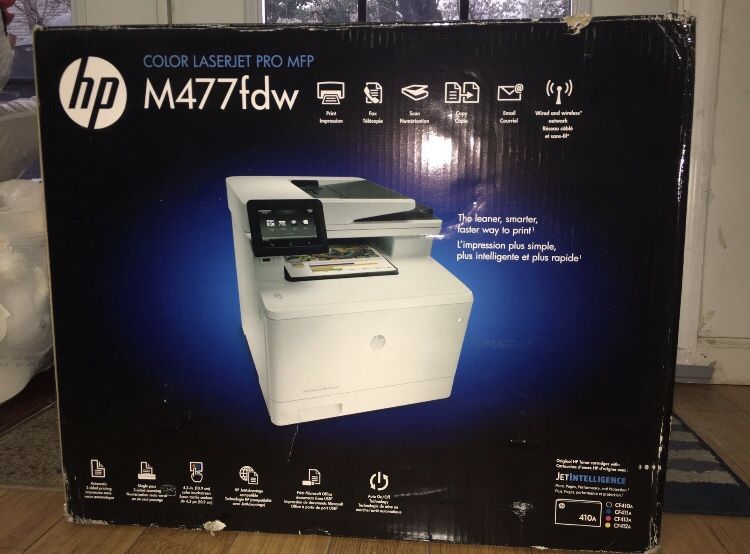 HP Color Laserjet Printer and Sheet Feeder Tray