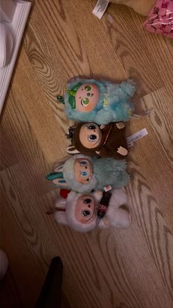 The Monsters Plush Toy Bundle Set of 4