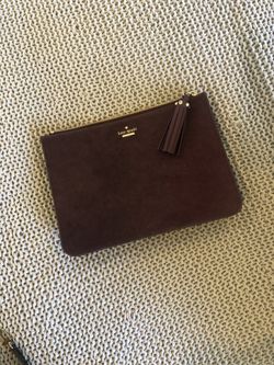 Cowhide Kate Spade Clutch Never used