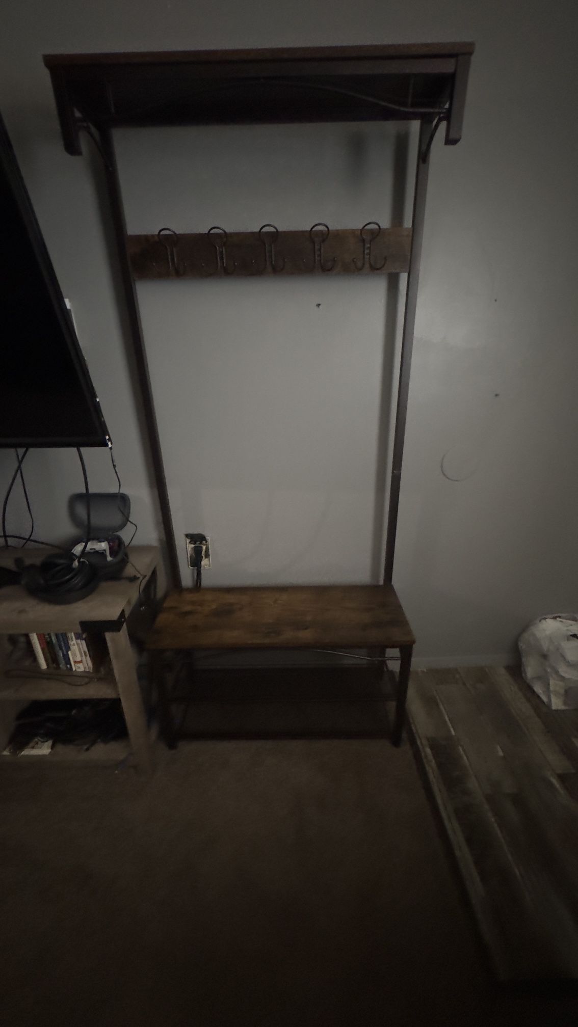 Rustic Shoe Rack