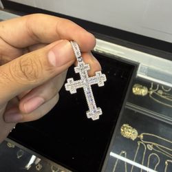 Ice Chain + Pendant 925 Sterling Silver