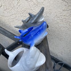 Shark Succulent Pots 