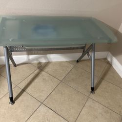 Computer Glass Desk 