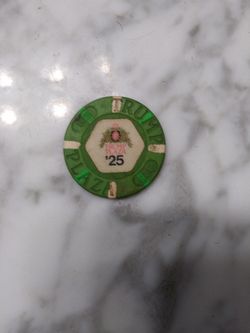 Trump Plaza $25 Poker Chip