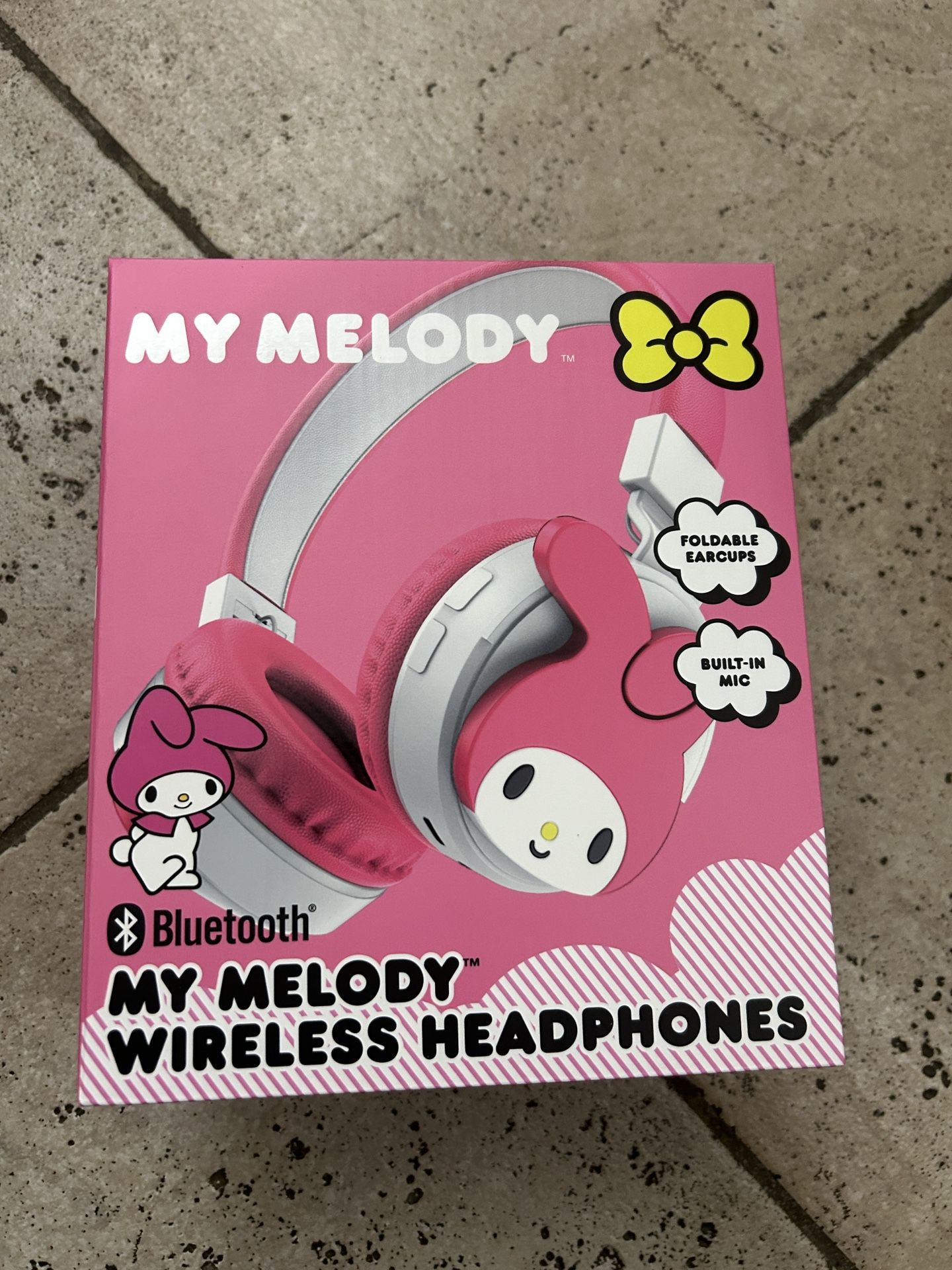 NWT My Melody Bluetooth wireless headphones
