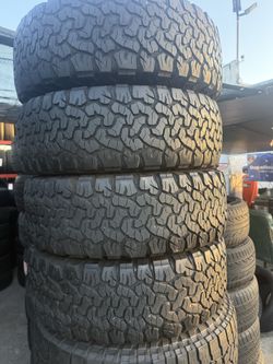 4 used tires 265/70r17 bfgoodrich ko2 🤑free installation and balance ‼️👌financing available