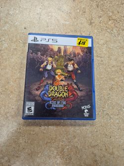 Sony PS5 Playstation 5 Game Double Dragon Gaiden Rise Of The Dragons