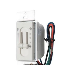 Fan-Light Dual Slide Wall Control - 27182