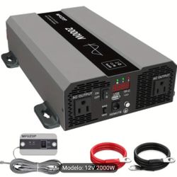  Inversor de Onda Sinusoidal. 2000W