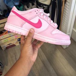 Triple Pink Dunks 