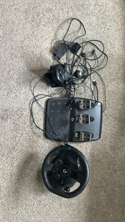 Logitech Steering wheel with pedals and gear change