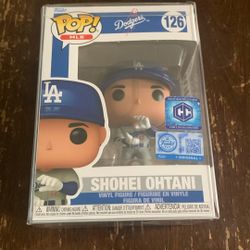 Ohtani Funko Pop With Protective Cover 