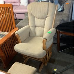 Rocking Chair And Foot Rest Set
