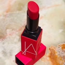 NEW NIB NARS Powermatte Lipstick 132 Dragon Girl Siren RED Travel 0.8g/ 0.02oz