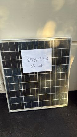 Solar panels