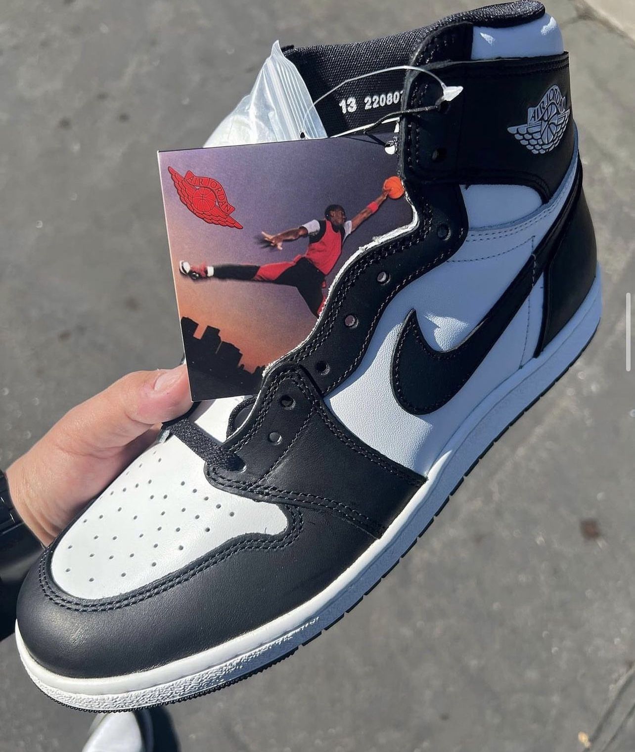 Nike Jordan Retro High 85 OG Black White Size 13 Mens