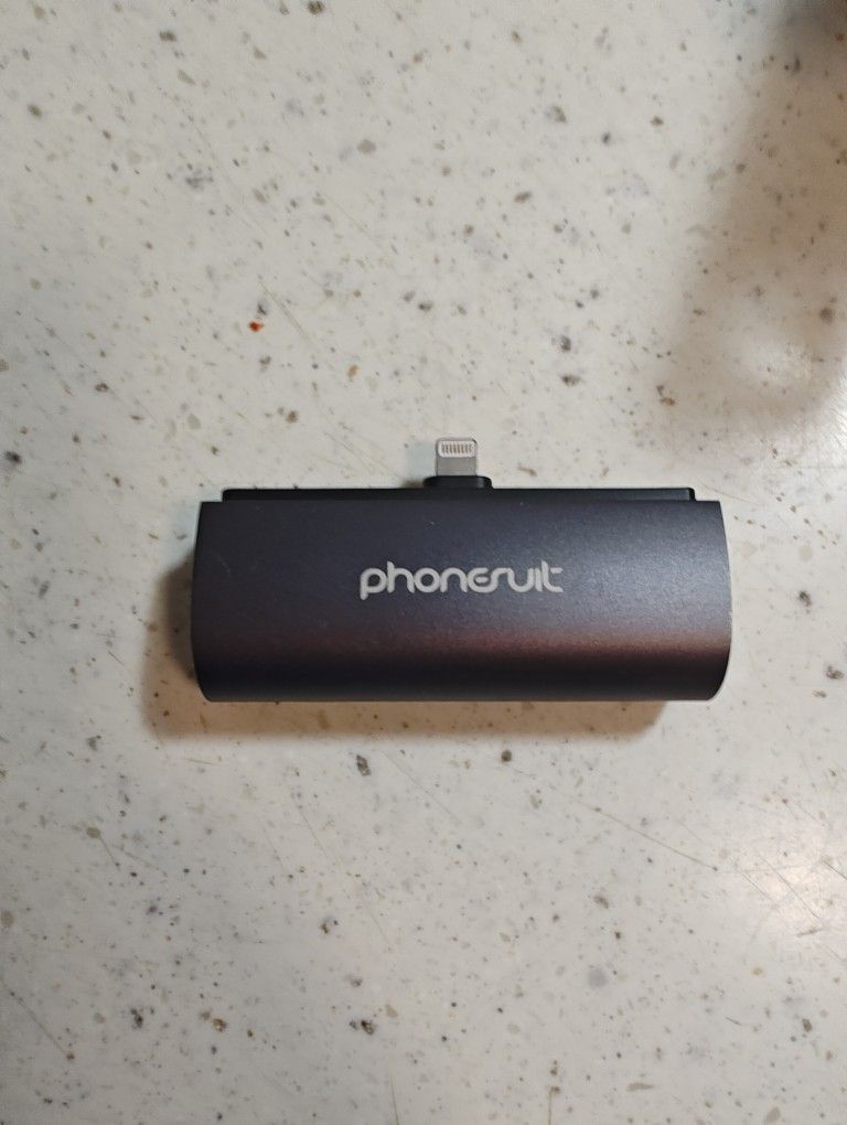 Portable Charger For iPhone Like New Comes with Charger 