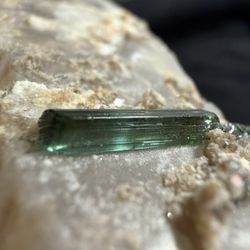 Tourmaline on Large Quartz Point 