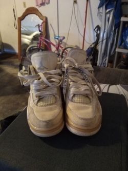 Jordan 4's off whites