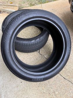 2- 285/40 R21 Pirelli scorpion verde tires