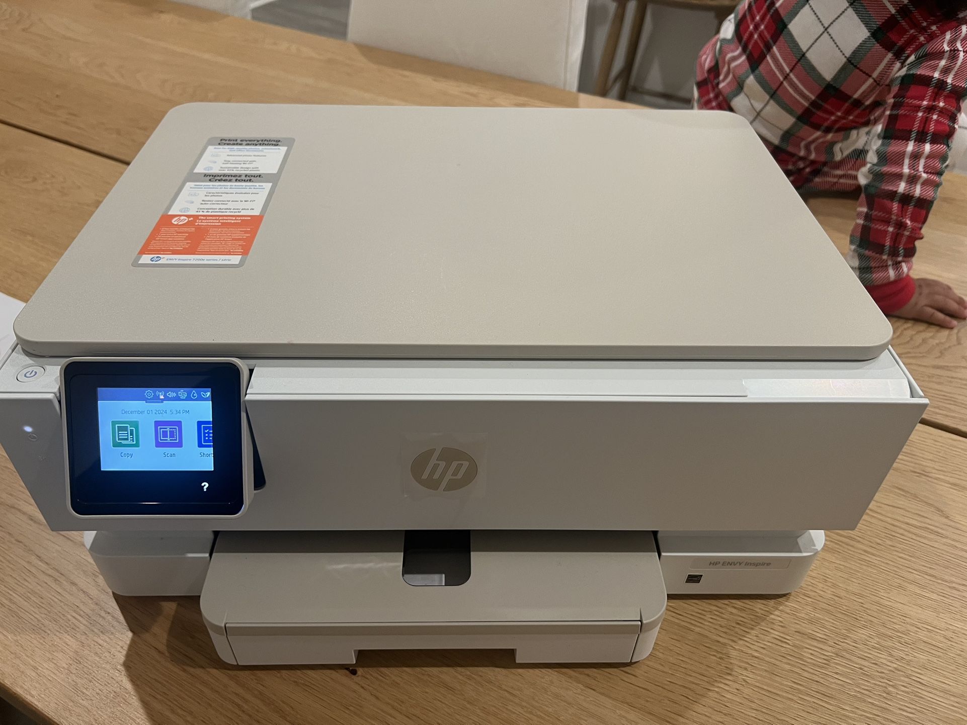 Used HP Envy Inspire 7200 Series WiFi Printer