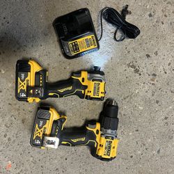 Dewalt Atomic Compact Drill Set Kit 