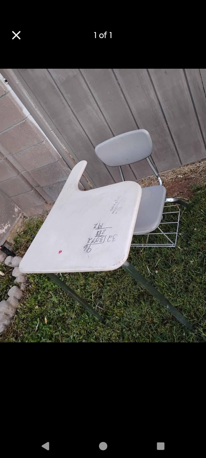 Vintage School Chair