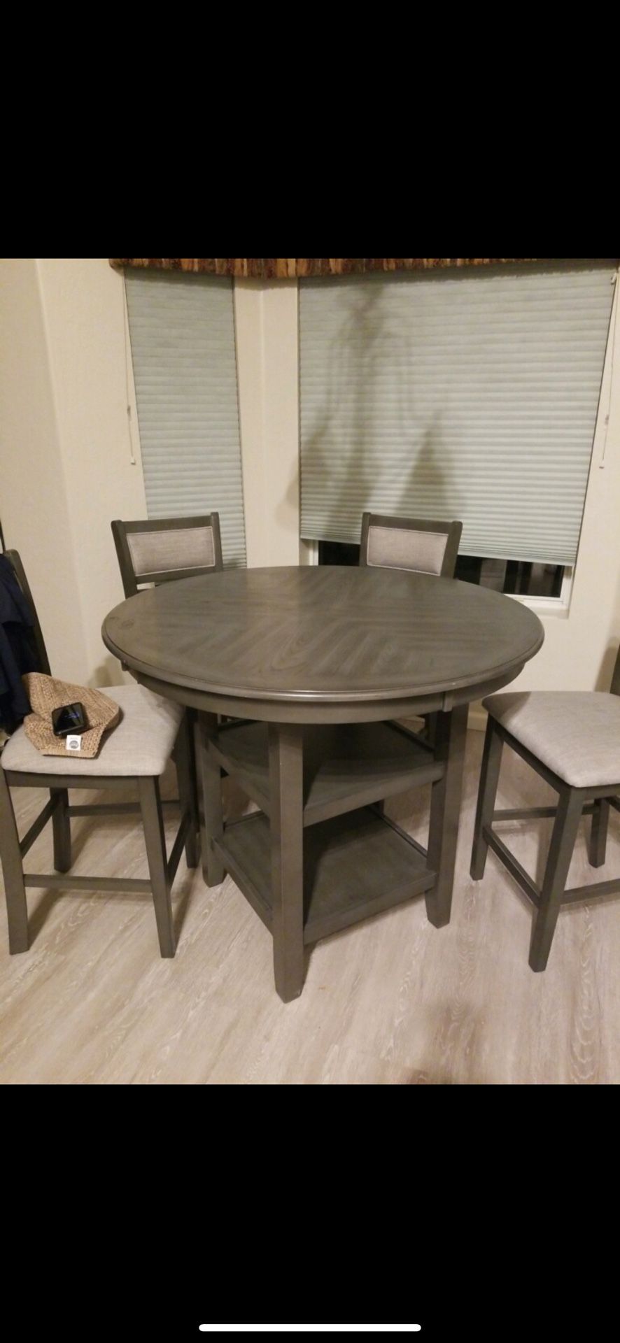 High top Table With Chairs