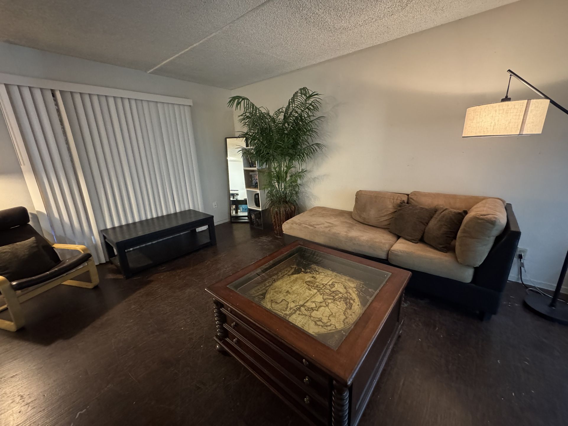Living Room Furniture Set - Couch, Coffee Table, Chair & More!