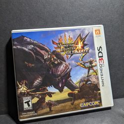 Monster Hunter 4 Ultimate Nintendo 3ds