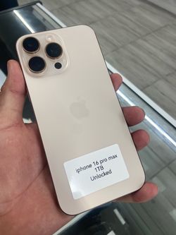 Unlocked iPhone 16 pro max cash or $50 down