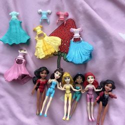 Disney Princess Snap On Dresses 