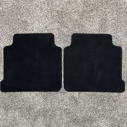 HYUNDAI ‘Sonata’ Black Carpet OEM Rear Floor Mats - (2015-2019) 