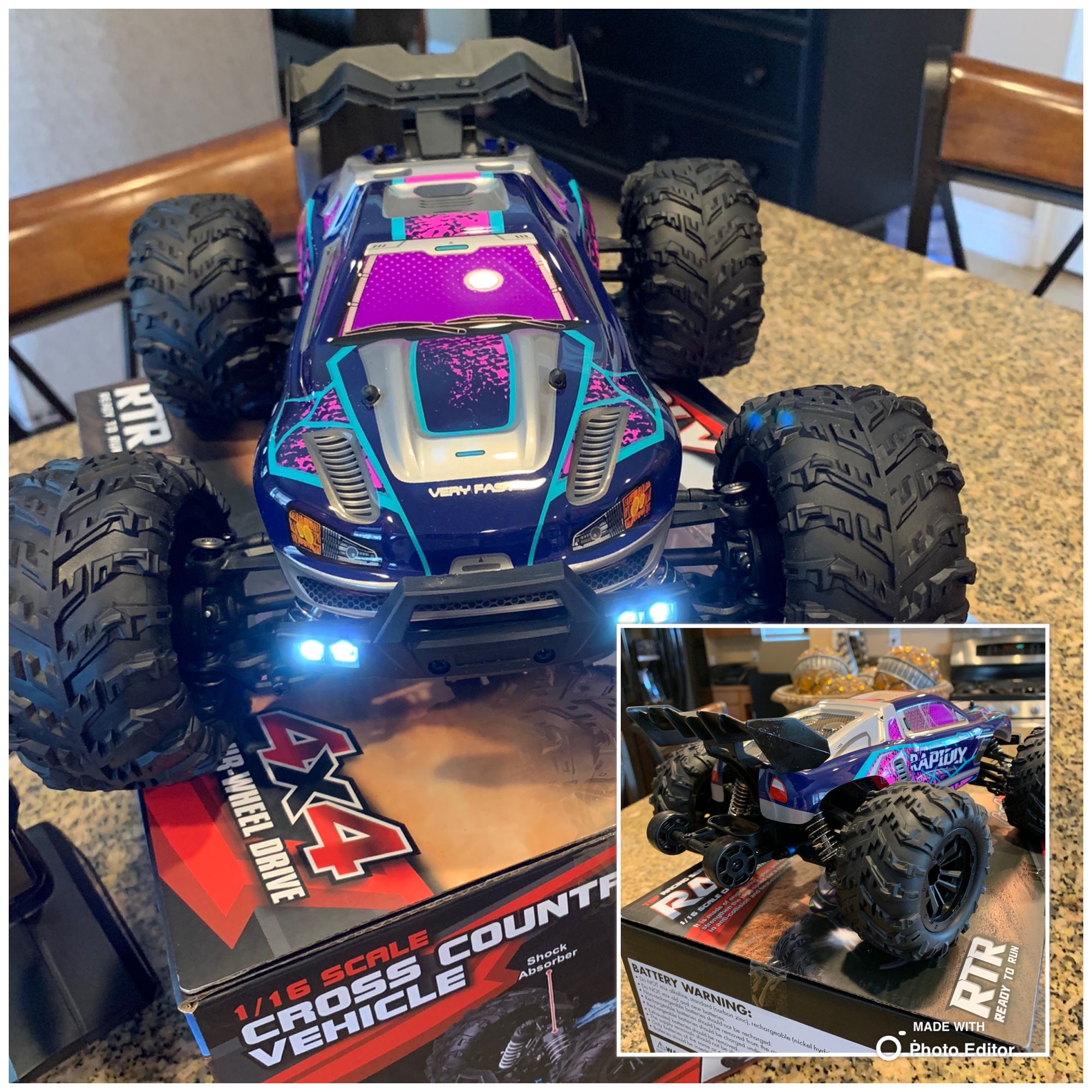 Brand New 1/16 scale Rc 4x4 Truggy 