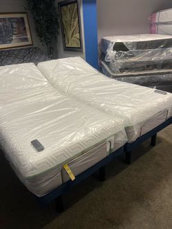 🔥Tempur California split king adjustable set $1499🔥