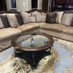 3 Piece Sectional Sofa + Armchair