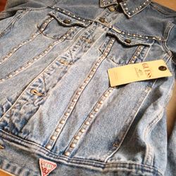 Men's Denim Guess Jacket -limited Collection 