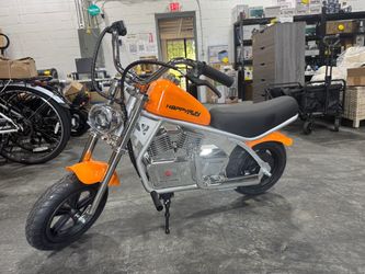 New*HappyRun Electric motorcycle for kids Orange