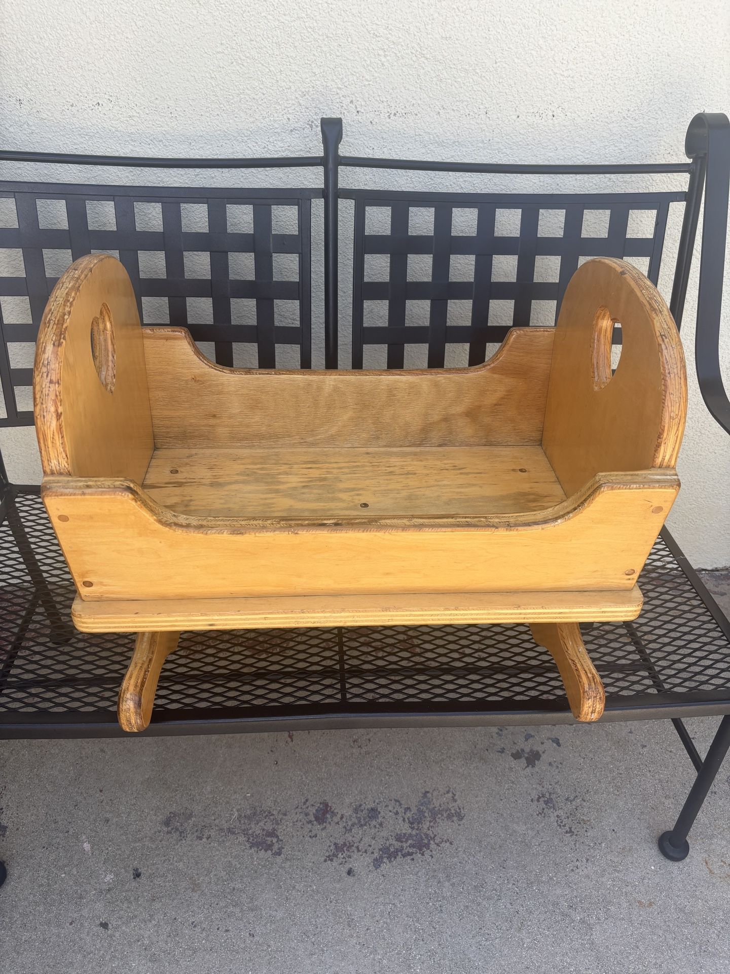 Wooden Cradle