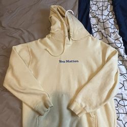 You Matter Yellow Hoodie Size: Large