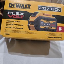 Dewalt  Flex Volt 6 Ah Lithium Batery 