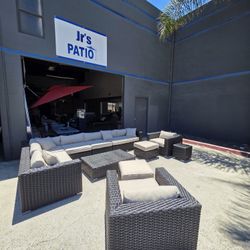 New Outdoor Patio Furniture Wicker Sectional Modular Furniture Set 