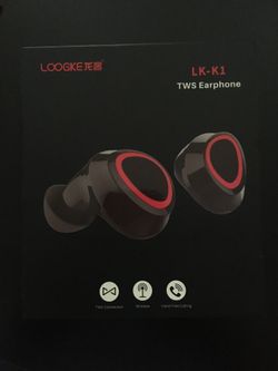 Loogke Bluetooth Headphones - Brand New