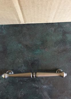 Handles in antique pewter 5cc