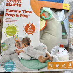 Bright Star Tummy Time Prop & Play 