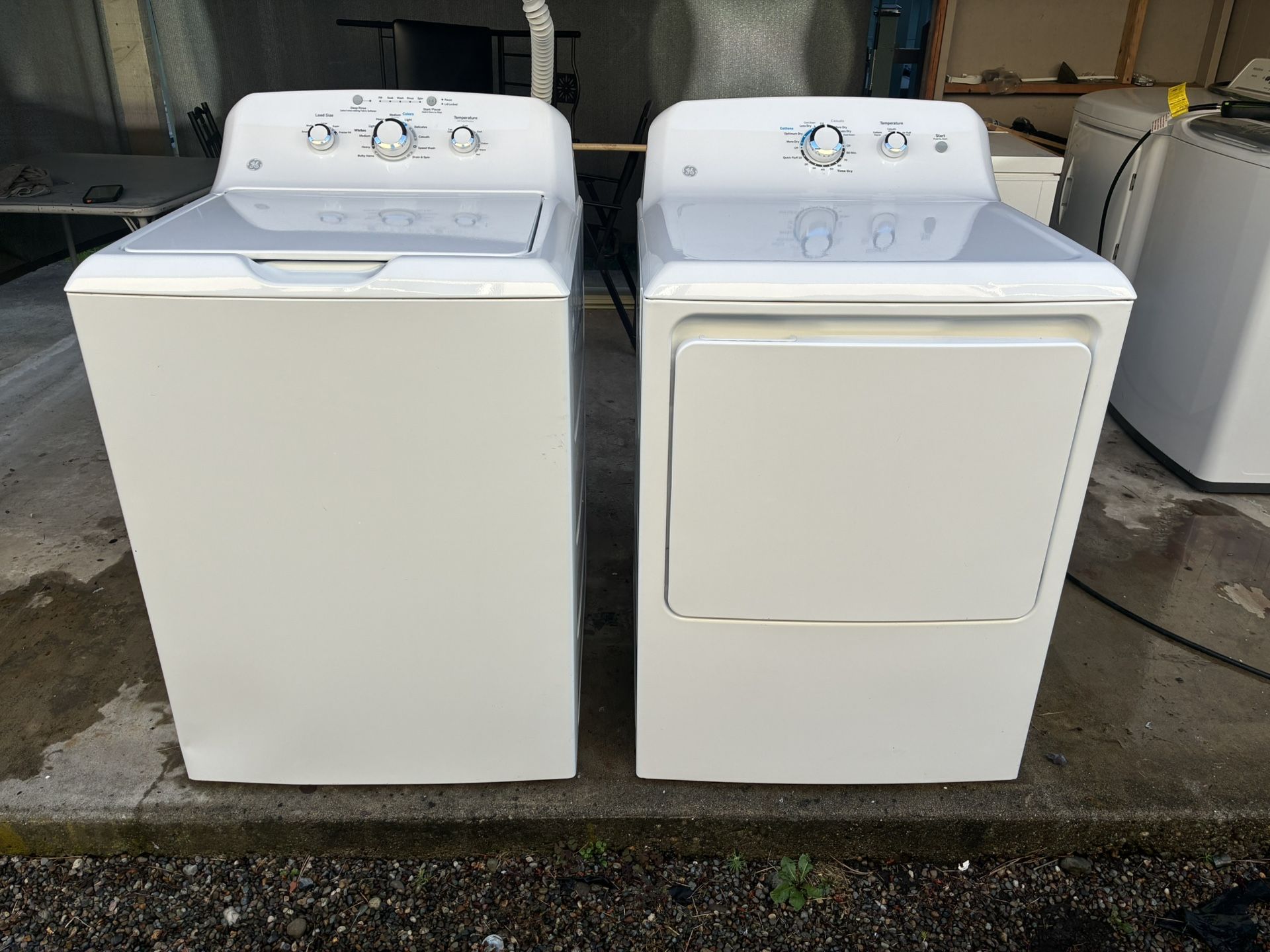 Ge Washer And Dryer Set (pending)