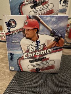 2025 Topps Chrome Update Series MLB Baseball Mega Box - 