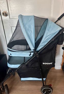 4 Wheel Dog Cat Pet Stroller
