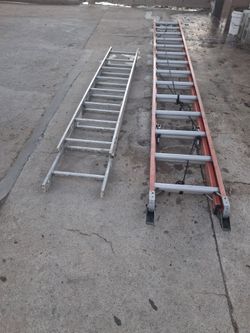 28 &16 ft ladders