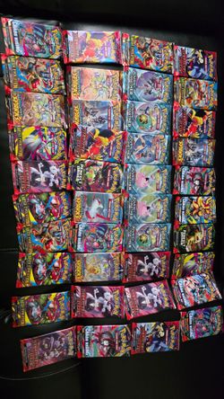40 single Packs Pokemon